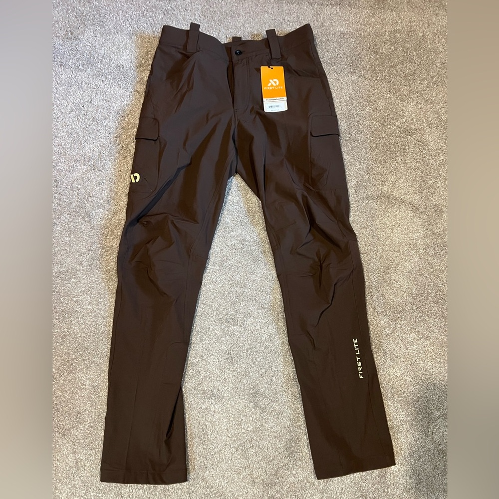 First Lite Corrugate Guide Pants - Men’s Large Tall - Terra - NWT! 🔖